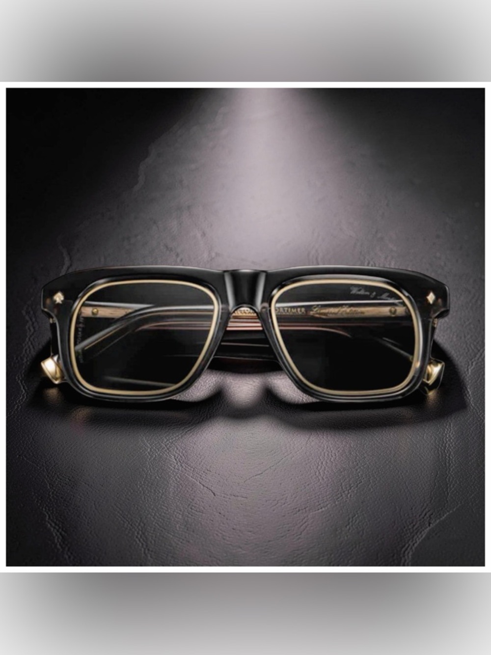 Walton & Mortimer "Osaka II" Limited Edition Sunglasses | Grey Dark Matter | NWT